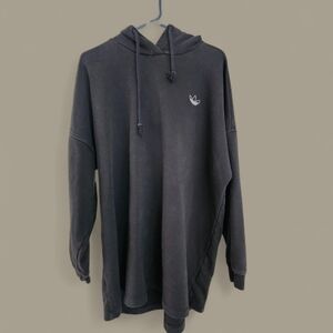 women's Adidas black hoodie with graphic size M